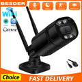 WIFI Camera 5MP HD Outdoor Bullet Surveillance IP Camera AI Human