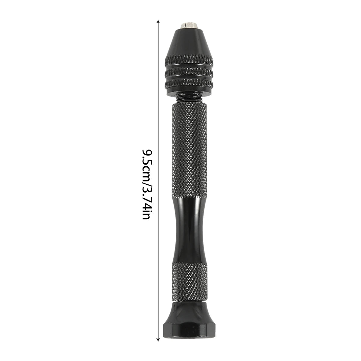 49Pcs Precision Pin Vise Hobby Drill with Model Twist Hand Drill Bits