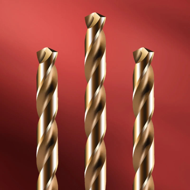 TG HSS6542 Precision Ground High Hardness Twist Drill Bits for