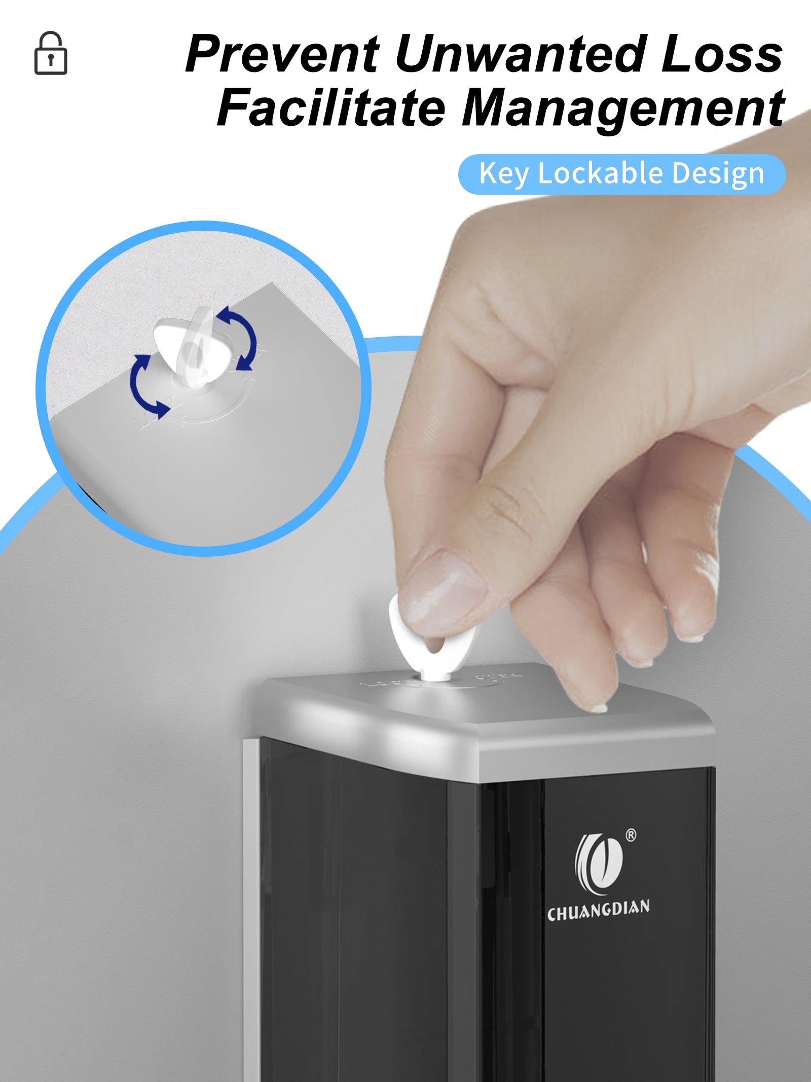 Soap Liquid Dispenser 500ML Shampoo Containers Bottle