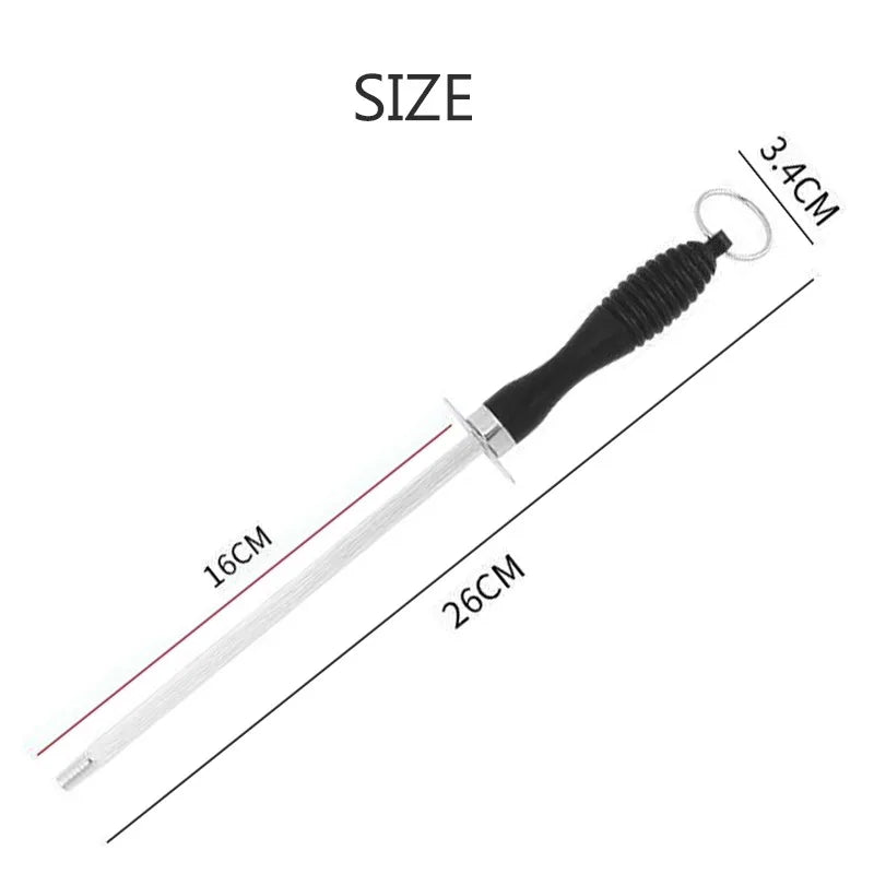 Sharpener Rod Professional Carbon Steel Knife Durable Knife Grinder