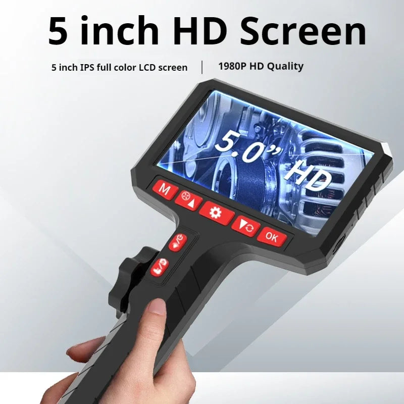3.9mm 5 million pixels HD Two-Way Rotary 360° Industrial Piping
