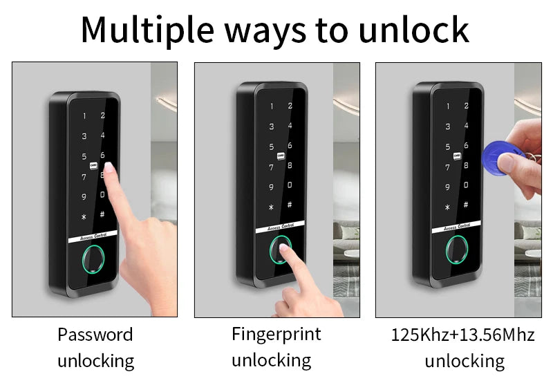 Fingerprint Access Control System IP66 Waterproof Biometrics Outdoor