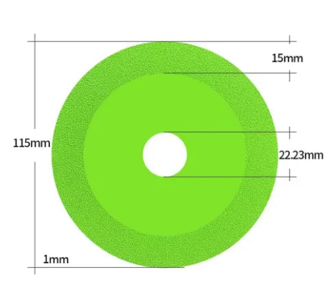 Diamond Cutting Disc 115/125mm – For Tile, Marble, Ceramic & Glass