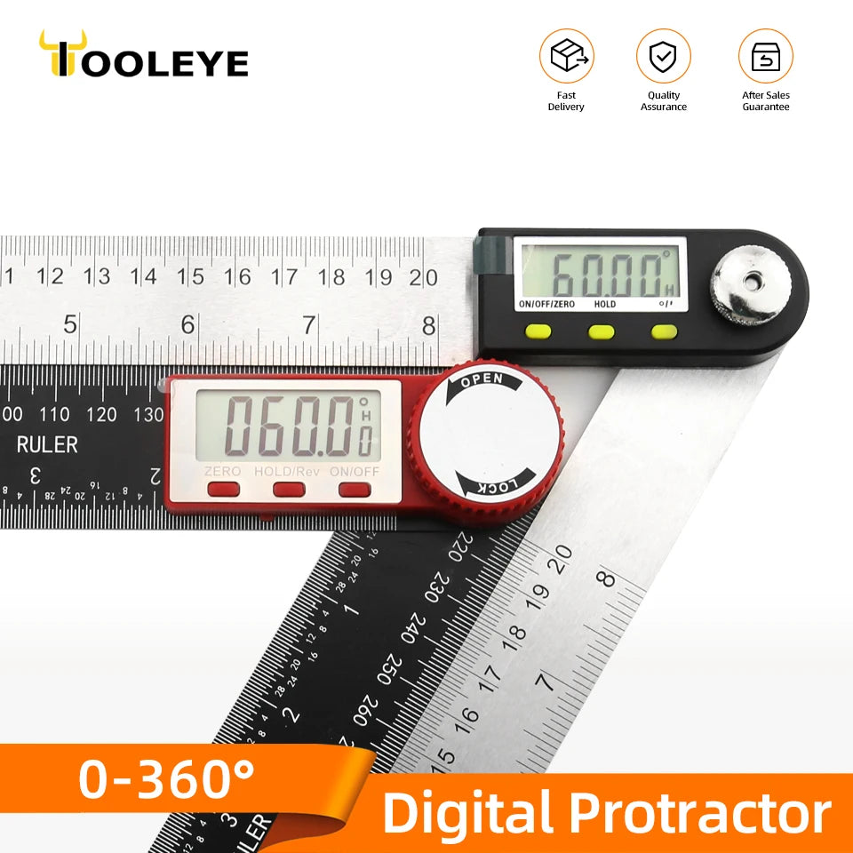 Goniometer Electronic Protractor Digital Gauge Angle Measurement Tool