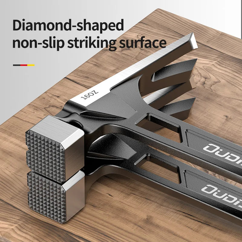 Multifunction Claw Hammer Magnetic for Non-slip Shockproof Steel