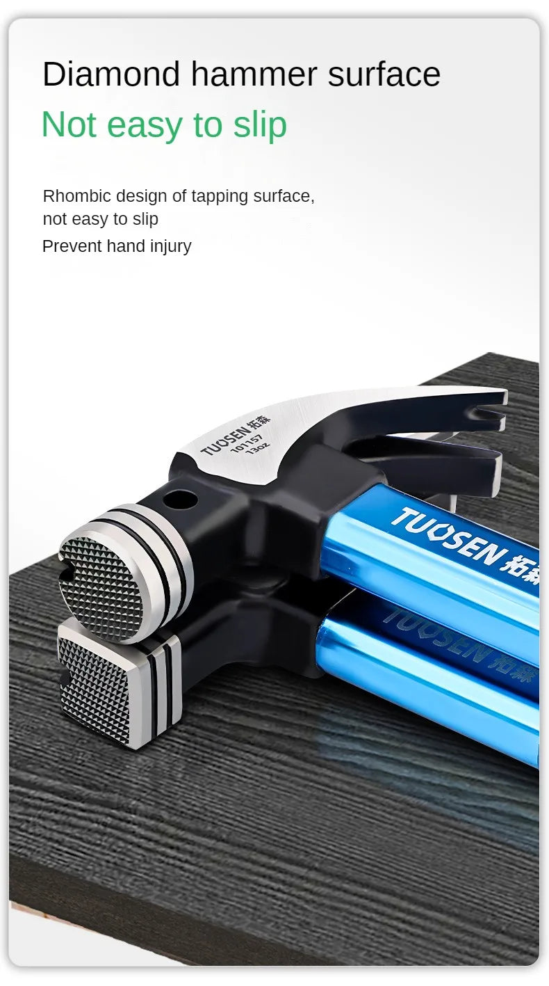 Multifunction Claw Hammer Woodworking Tools Magnetic Hammer