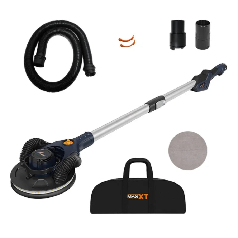 MAXXT 400W Drywall Sander Machine Brushless Motor Led Light 180° Flex