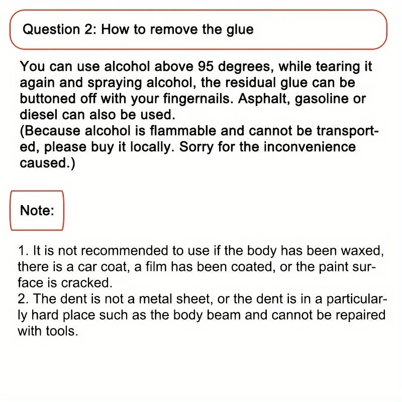 Car Dent Repair Tool Auto Body Part Mechanical Sheet Metal Paintless