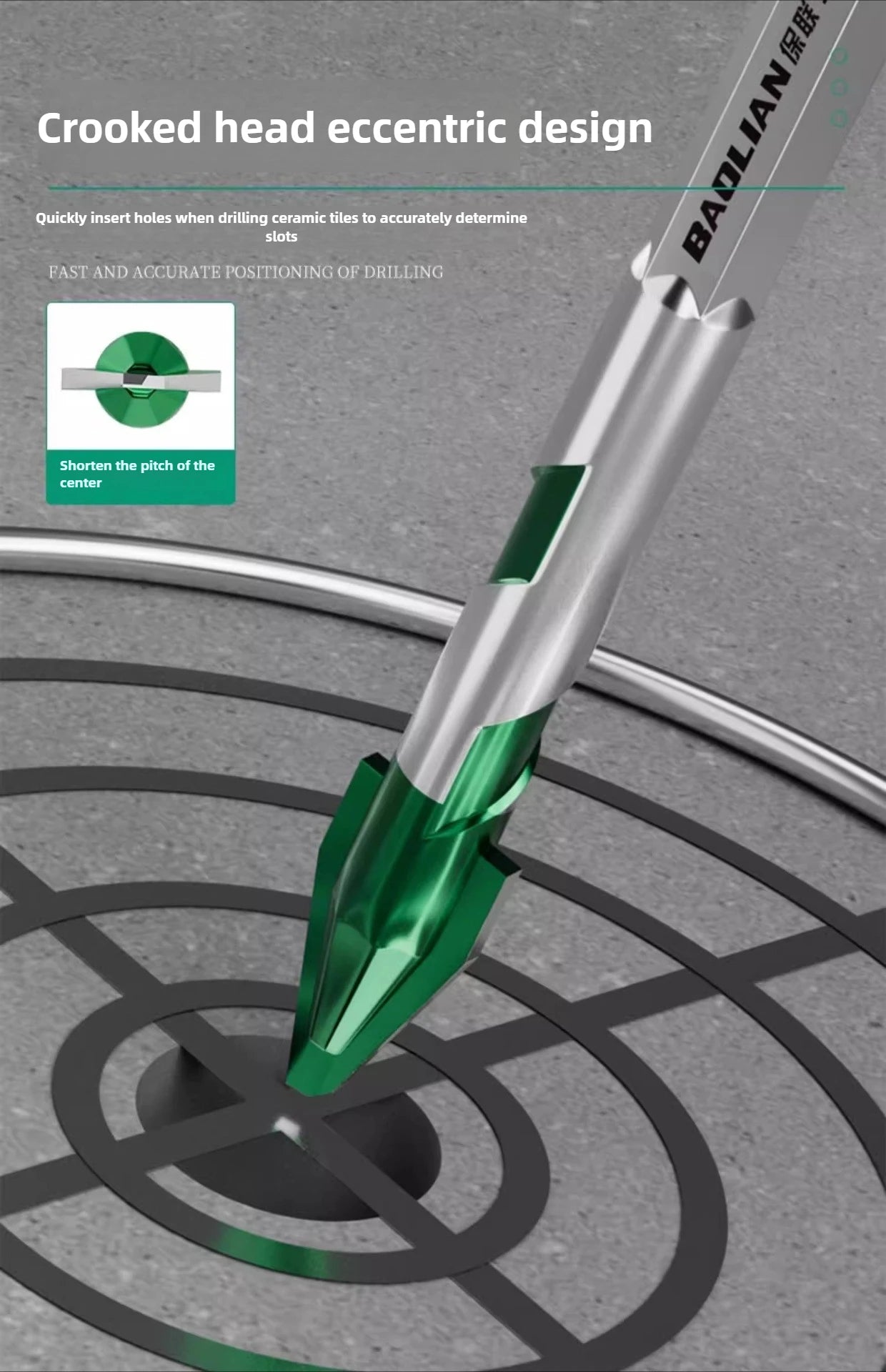 Eccentric Twist Drill Bit High-Strength Drill Bits Sets