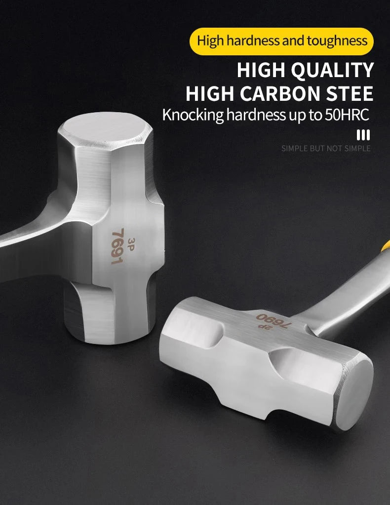 Claw Hammer 2P 3P Heavy Duty Octagonal Hammer Nail Lifting Crushing