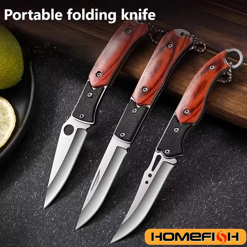 Compact Folding Knife with Durable Stainless Steel Blade