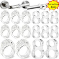 Transparent Doorstop Door Handle Wall Protection Door Handle Buffer...