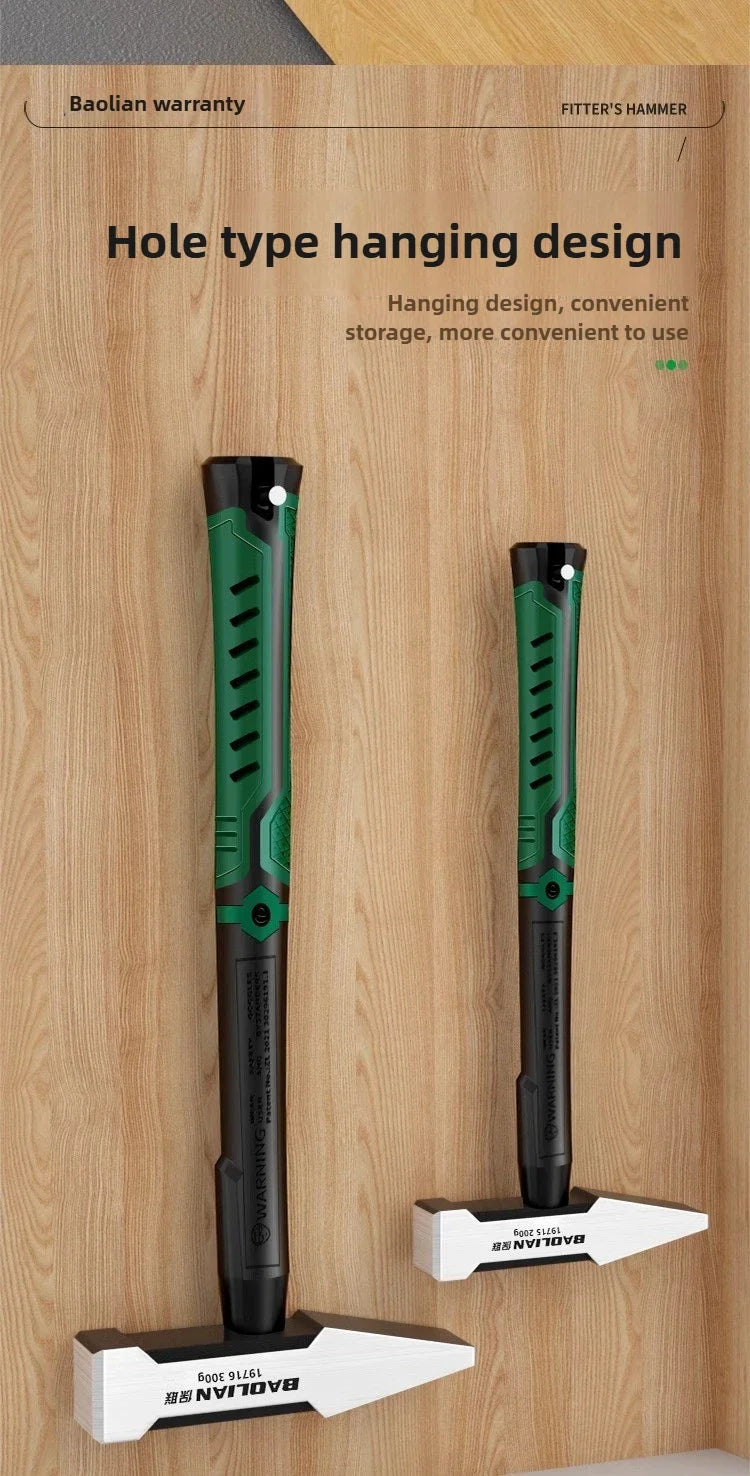 Hardware Tools, Building Decoration, Flat Head Hammer 200g