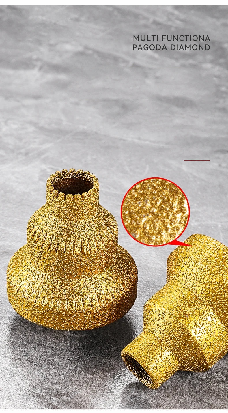 M10 Diamond Chamfer Router Bits Hole Saw Milling Tile Cutter Marble