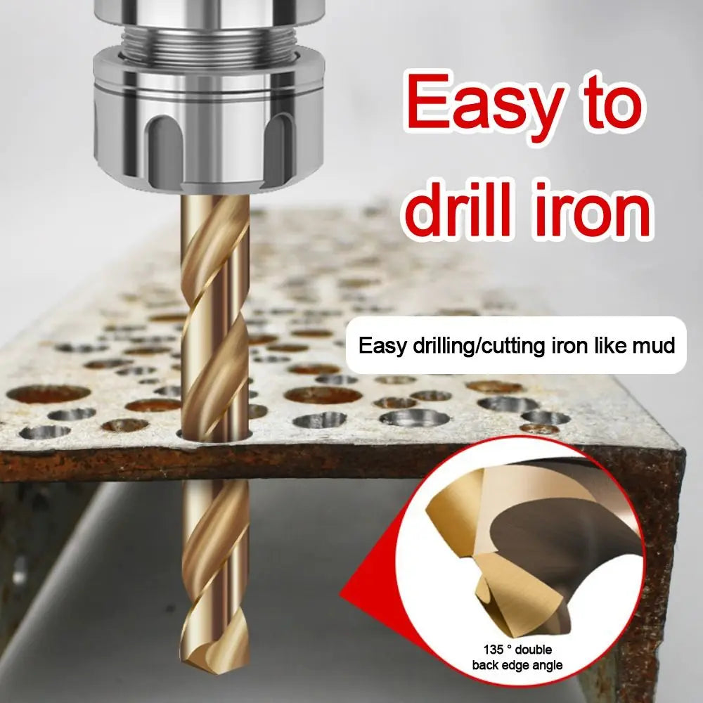 HSS High Speed Steel Twist Drill Bit 1/4 Hex Shank Replacement