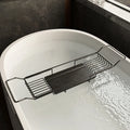 Bathtub shelf retractable multi-function, bathroom bath shelf