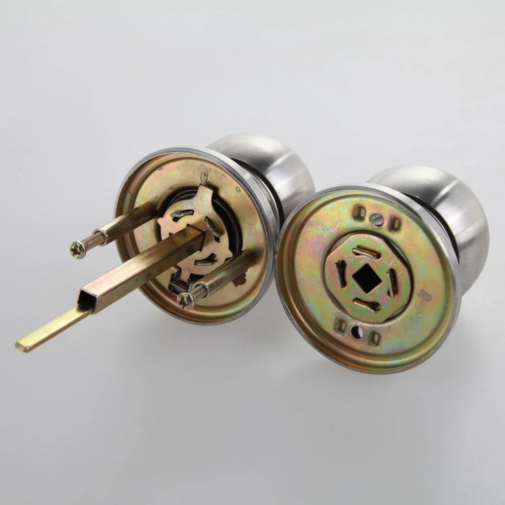 Door Handle Knob Stainless Steel Rotation Round Door Knobs Handle
