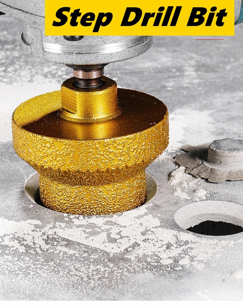M10 Diamond Chamfer Router Bits Hole Saw Milling Tile Cutter Marble