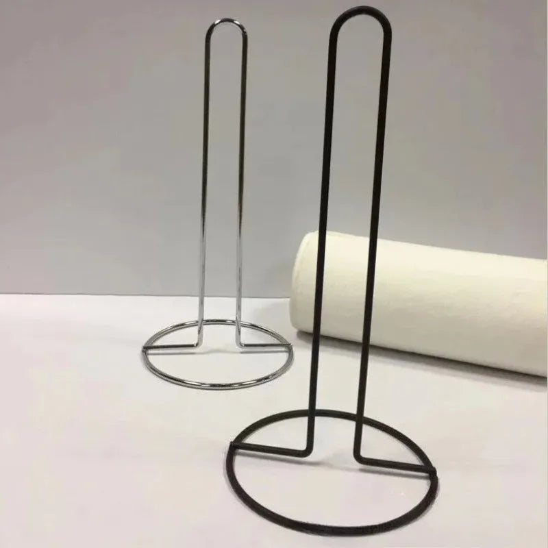 Bathroom accessories Vertical Wrought Iron Tissue Holder Creative D...