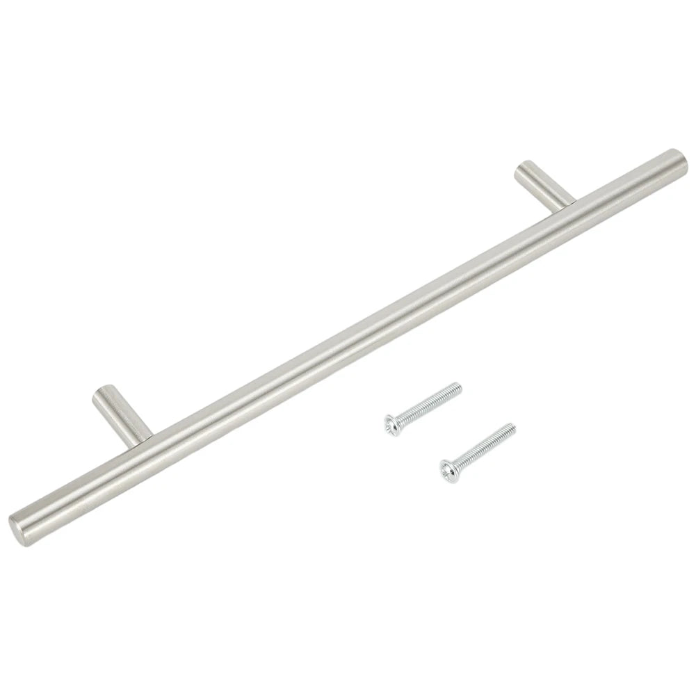 2-14 Inches Handles Stainless Steel Silver T-Type Drawer Cabinet
