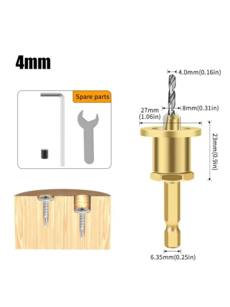 1/5Pcs CNC Adjustable Hexagonal Handle Cutter Woodworking Tools