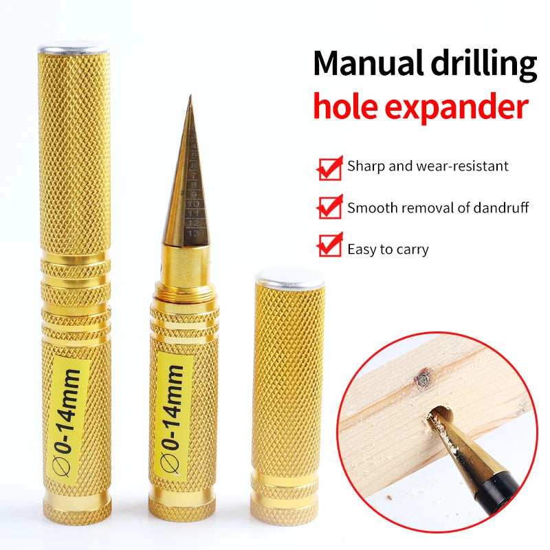 Golden Third-Generation Hole Expander Manual Drilling Tool Puncher