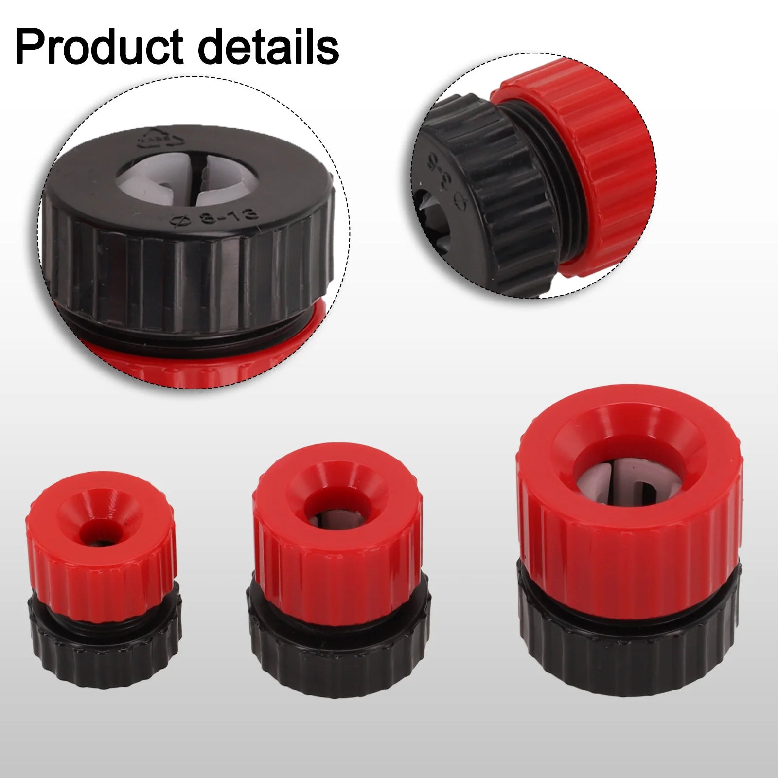 3pcs Adjustable Drill Bit Depth Stop 3-13mm Drill Bit Stop Collar For
