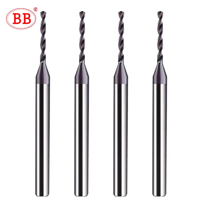 Micro Solid Carbide CNC Drill Bit — Individual Precisio - View 1