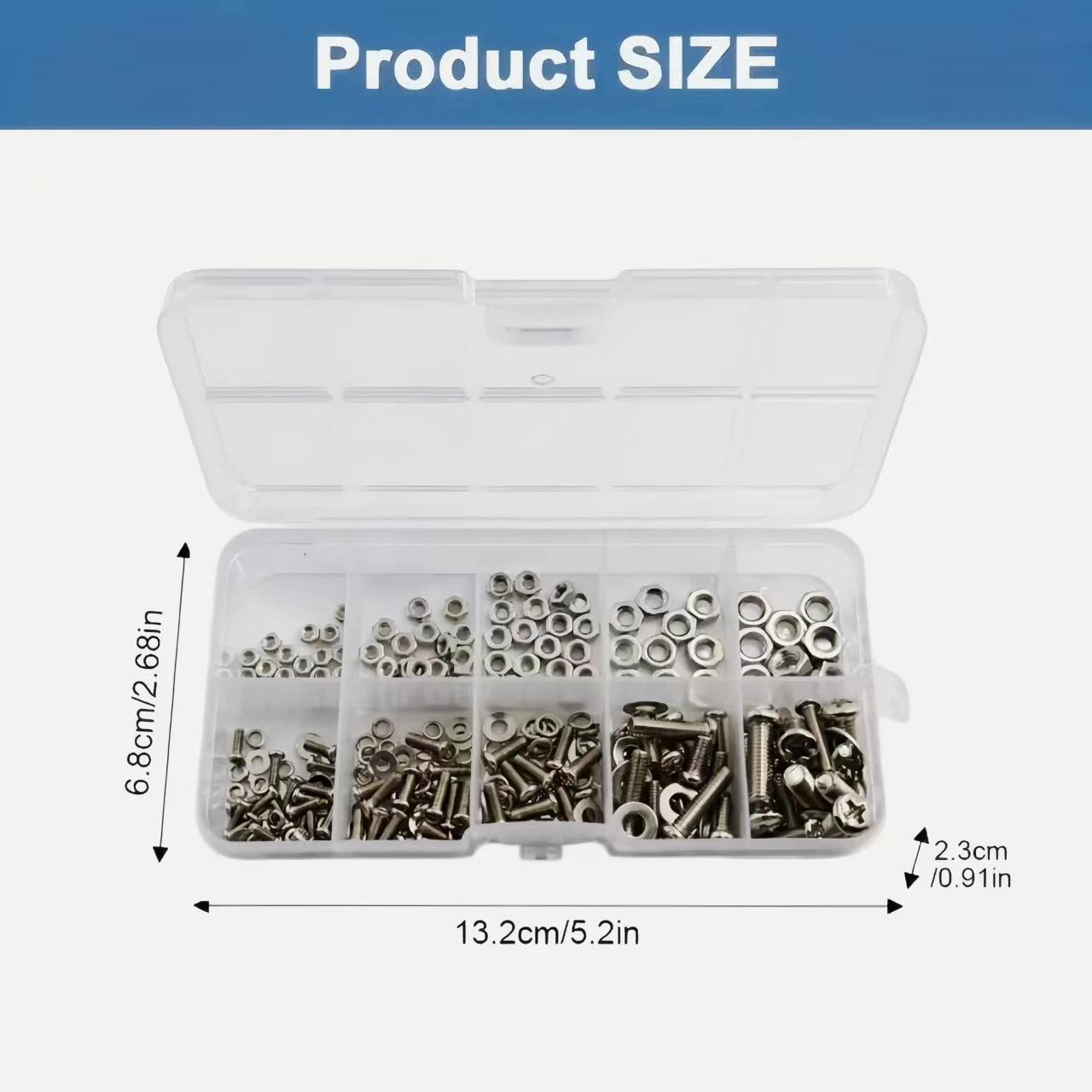 Hex Nuts and Bolt Set - 320 pieces/120 pieces