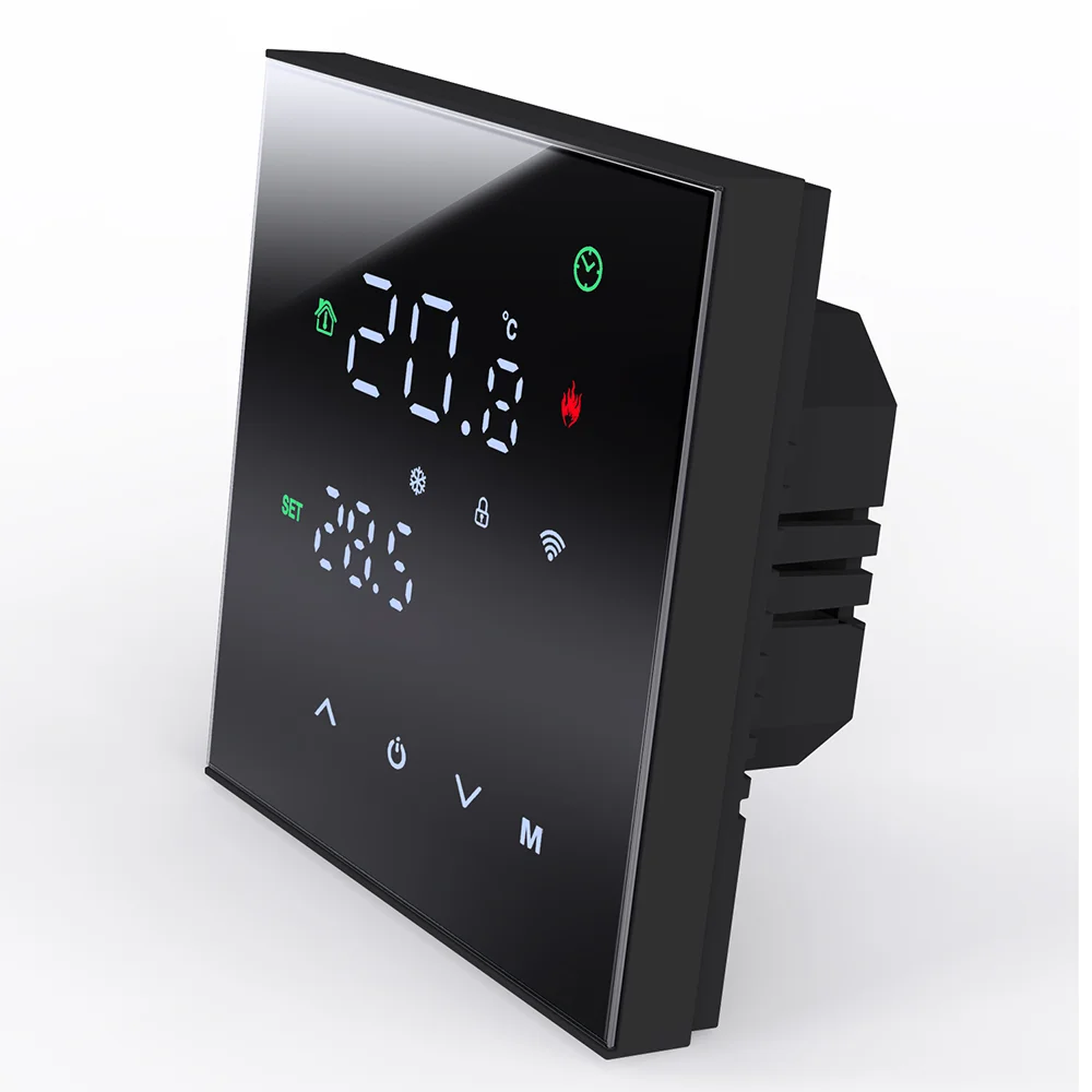 Tuya WiFi Smart Thermostat – LCD Touch Screen for Floor & Gas Heating