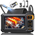 Borescope Dual Lens Endoscope with Light 4.3" IPS 1920P HD Inspection