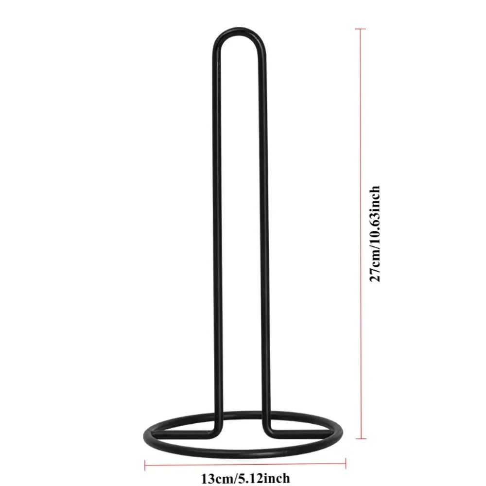 Bathroom accessories Vertical Wrought Iron Tissue Holder Creative