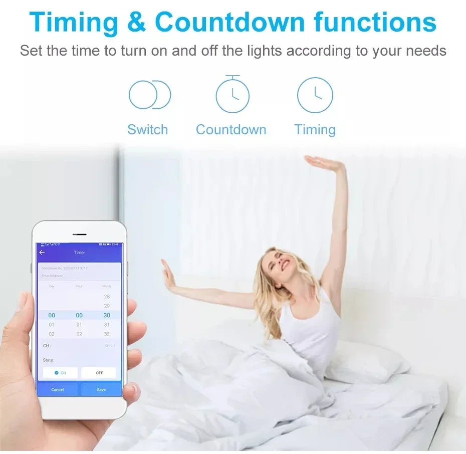 Melery Tuya Wall Socket WIFI Smart Australia Plug USB TYPE-C PD 30W
