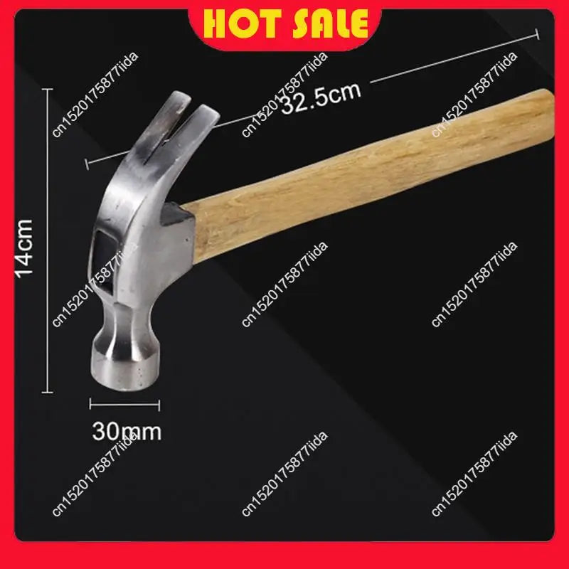 Hot Deal-Multi-Function Claw Hammer High Carbon Steel Shock