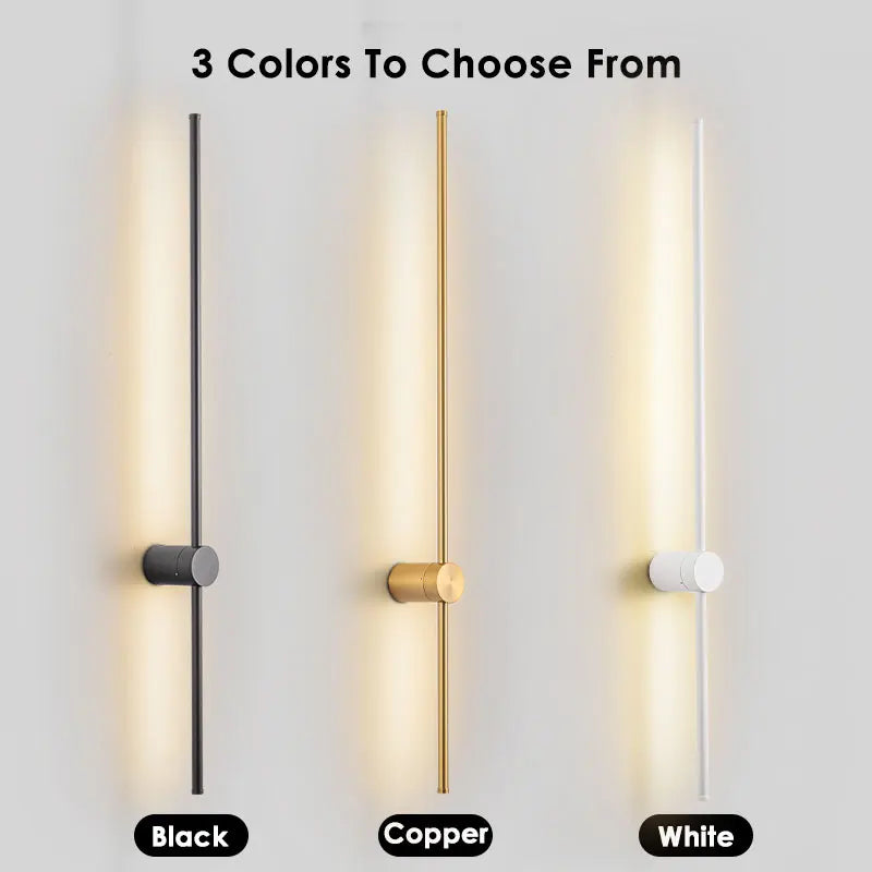 Indoor Dimmable LED Wall Lamps for Bathroom Bedroom 360° Rotatable
