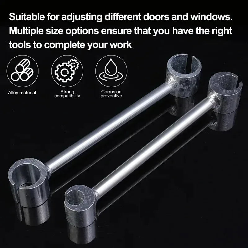 Hinges Gap Adjusting Wrench Double-Headed Door Hinge Repair Spanner