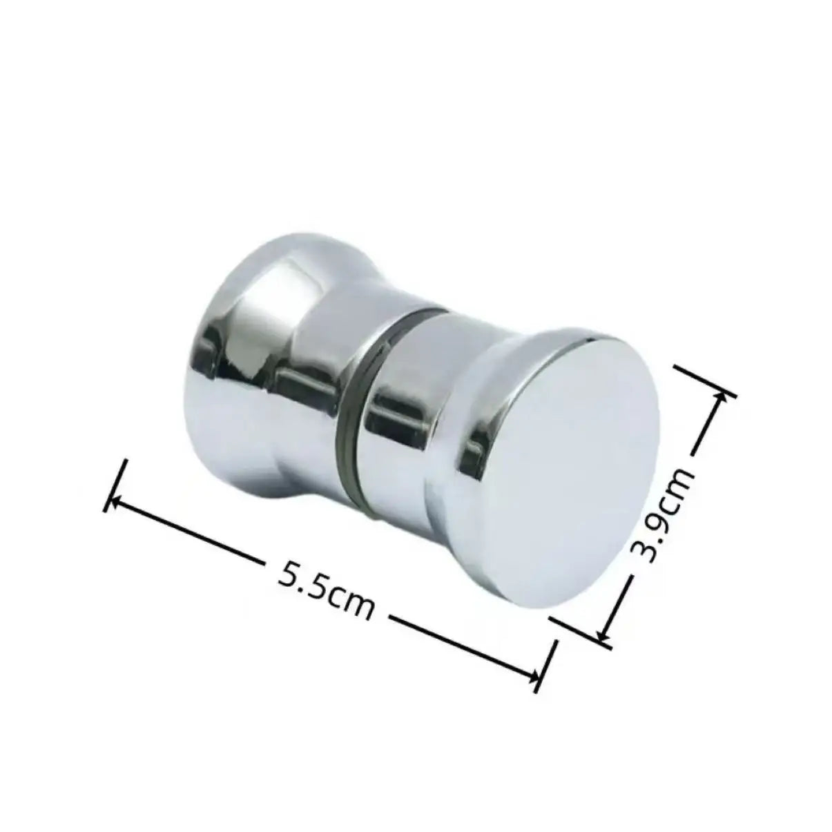 Stylish Shower Glass Door Handle,Sliding Shower Doors Knob,Double S