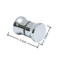 Stylish Shower Glass Door Handle,Sliding Shower Doors Knob,Double