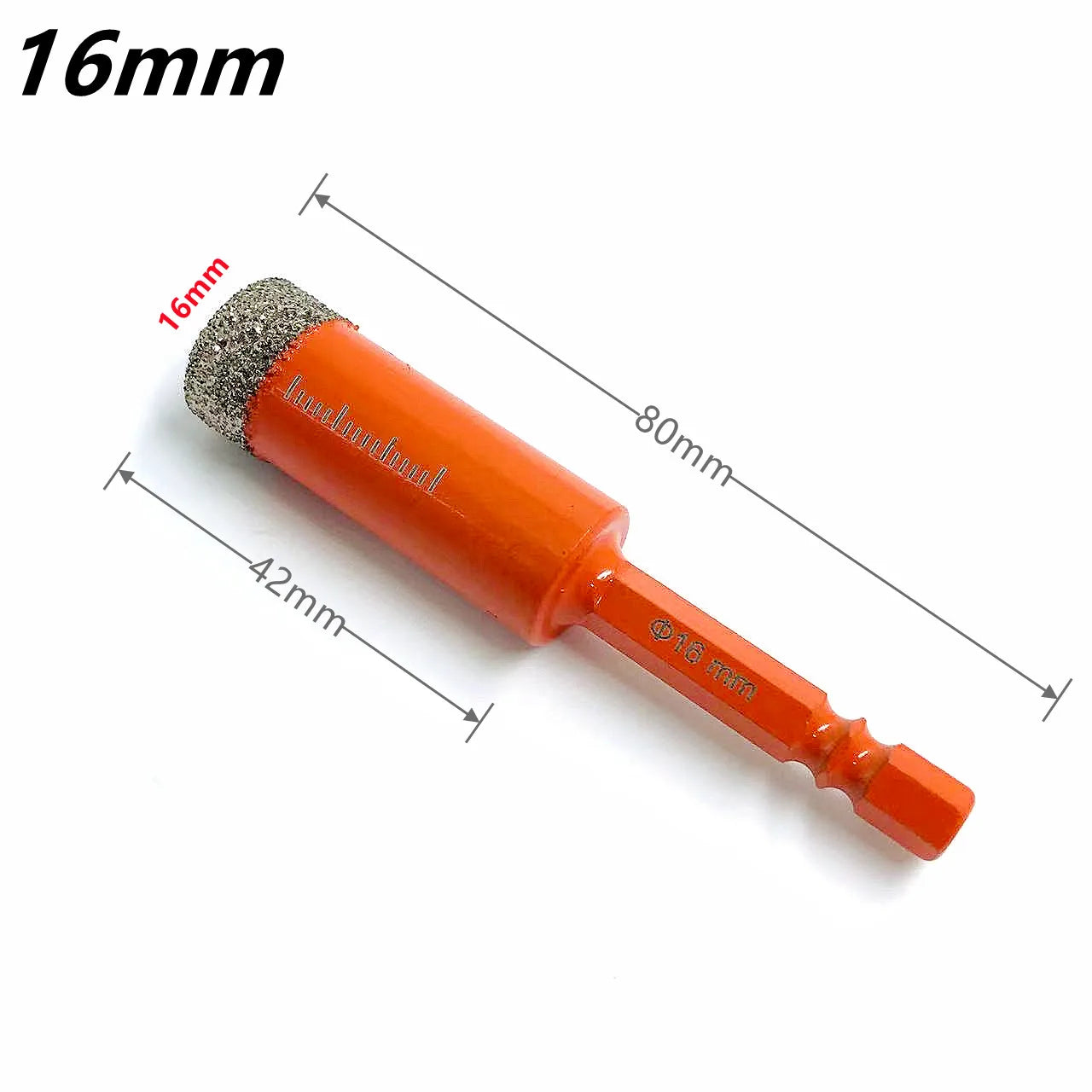 Dry Diamond Drill Bits Set for Granite Ceramic Marble Tile Stone