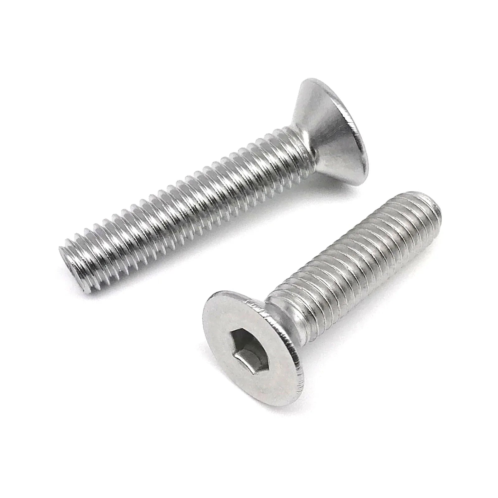M1.6 M2 M2.5 M3 M4 M5 M6 M8 304 A2 Stainless Steel DIN7991 Hexagon