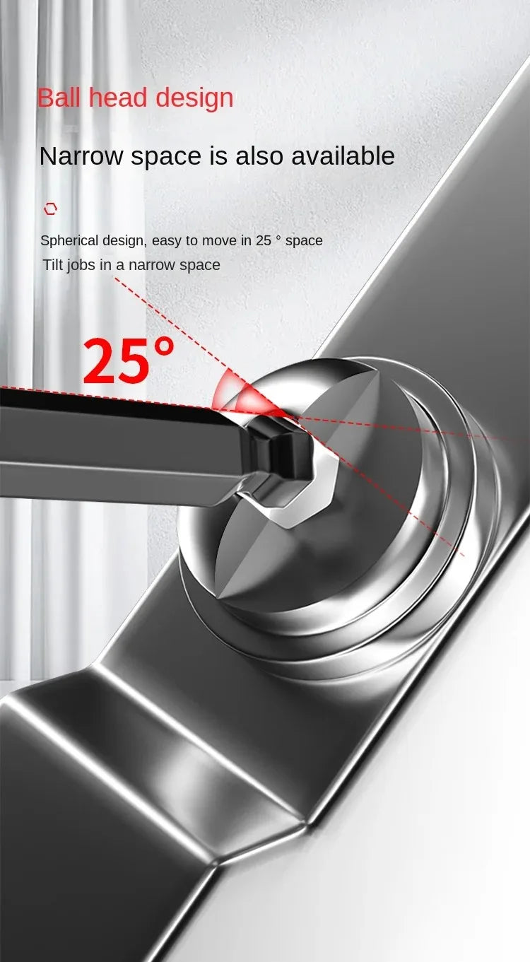 High-strength Hex Wrench Set, Kimihide Spanner, Hex-hex Screwdriver