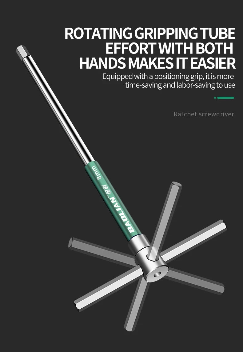 T/L 2.5/3/4/5/6/8/10mm Torx Screwdriver T Type Allen Hex Wrench