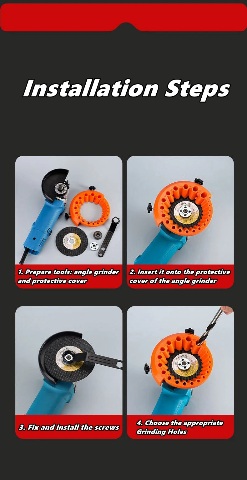 2-13mm Drill Bit Sharpener Grinder Multi-specification Power Drill