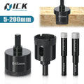 Diamond Brazed Core Dry Drill Bit — 5mm to 200mm for Porcelain, Mar...