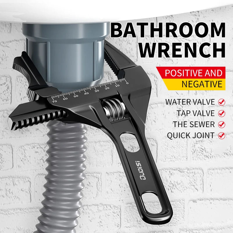 OUDISI multifunctional wrench manual tool bathroom wrench large