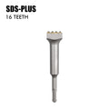 SDS Plus Alloy Chisel Bit ,Multifunctional Breaker Head Surface