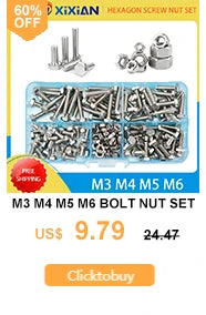 M2 M2.5 M3 M4 M5 M6 Brass Heat Set Insert Nut Hot Melt Knurled