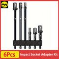 6-Piece Impact Socket Adapter Extension Kit