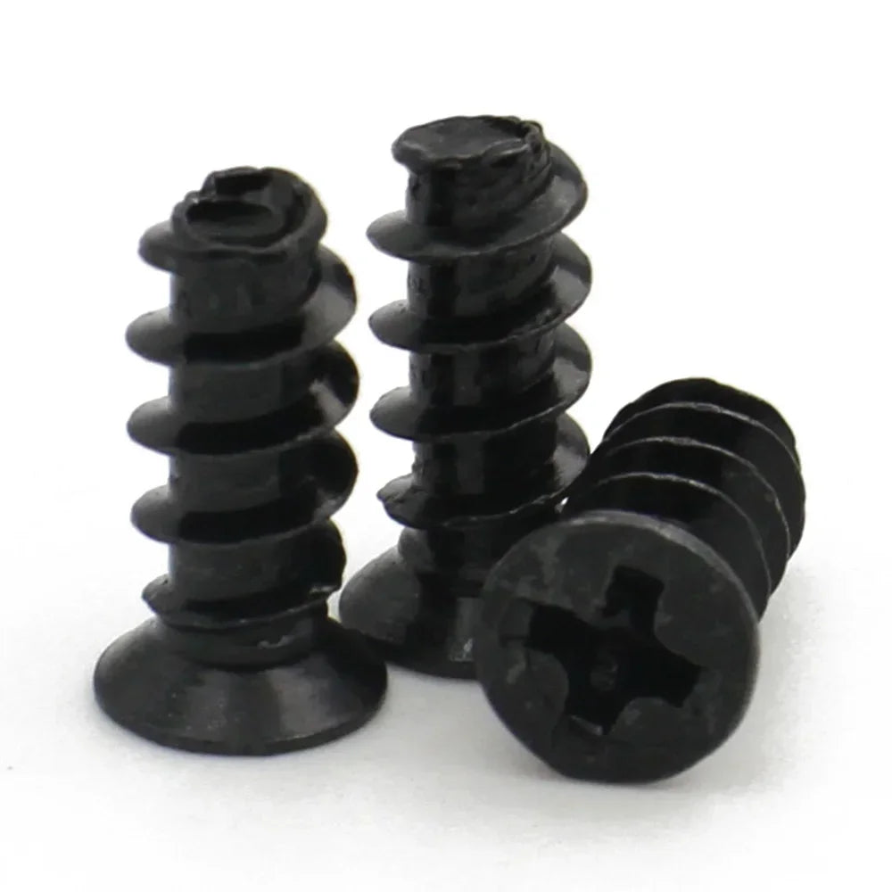 M5 PC Case Cooling Fan Mount Screws – 8/10/12mm Phillips Head (50-Pack)